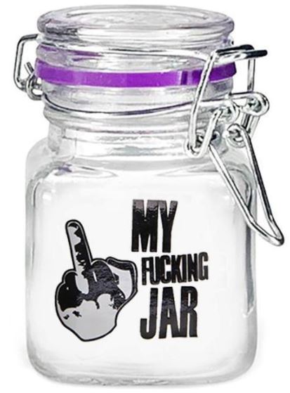 Buy Juicy Jay - Herb Glass Jars Storage Jars My F Jar | Slimjim India