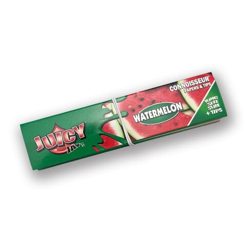 Load image into Gallery viewer, Buy Juicy Jays - Connoisseur KS Slim + Tips King Size Skins Watermelon | Slimjim India
