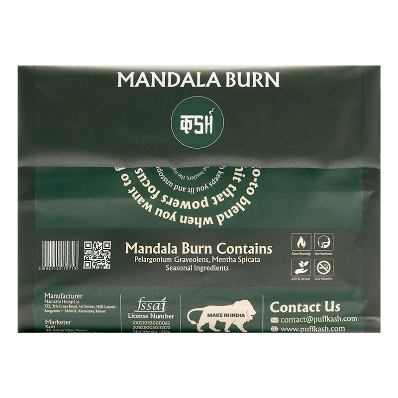 Load image into Gallery viewer, Buy Kash - Mandala Burn Herbal Blends | Slimjim India
