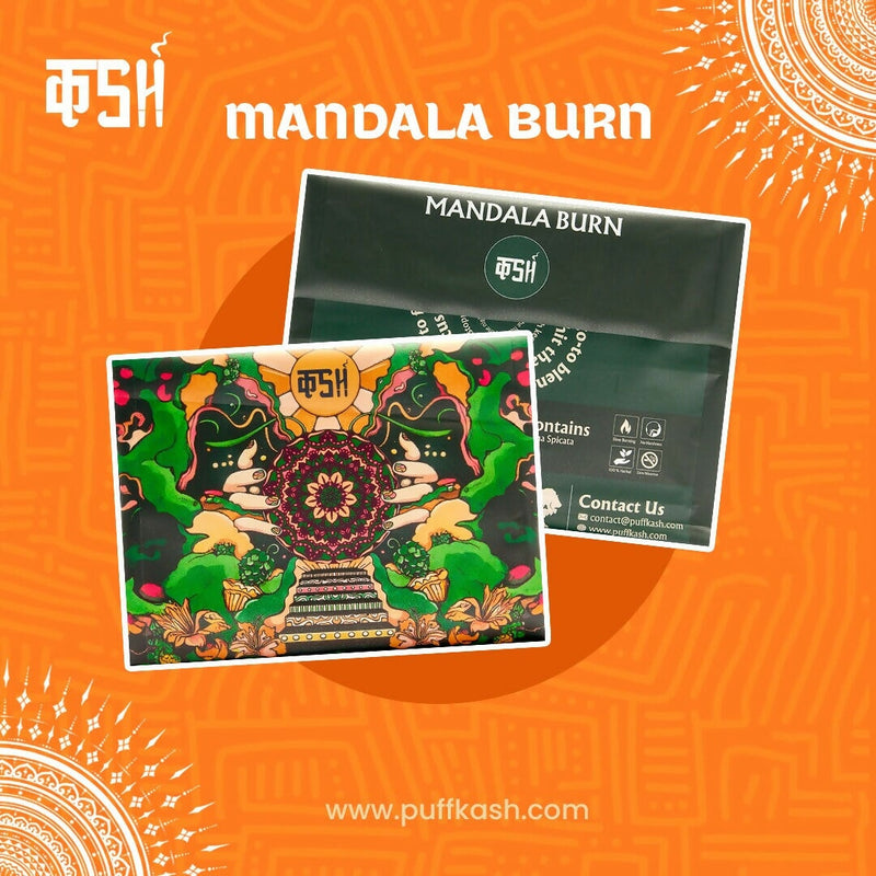 Load image into Gallery viewer, Buy Kash - Mandala Burn Herbal Blends | Slimjim India
