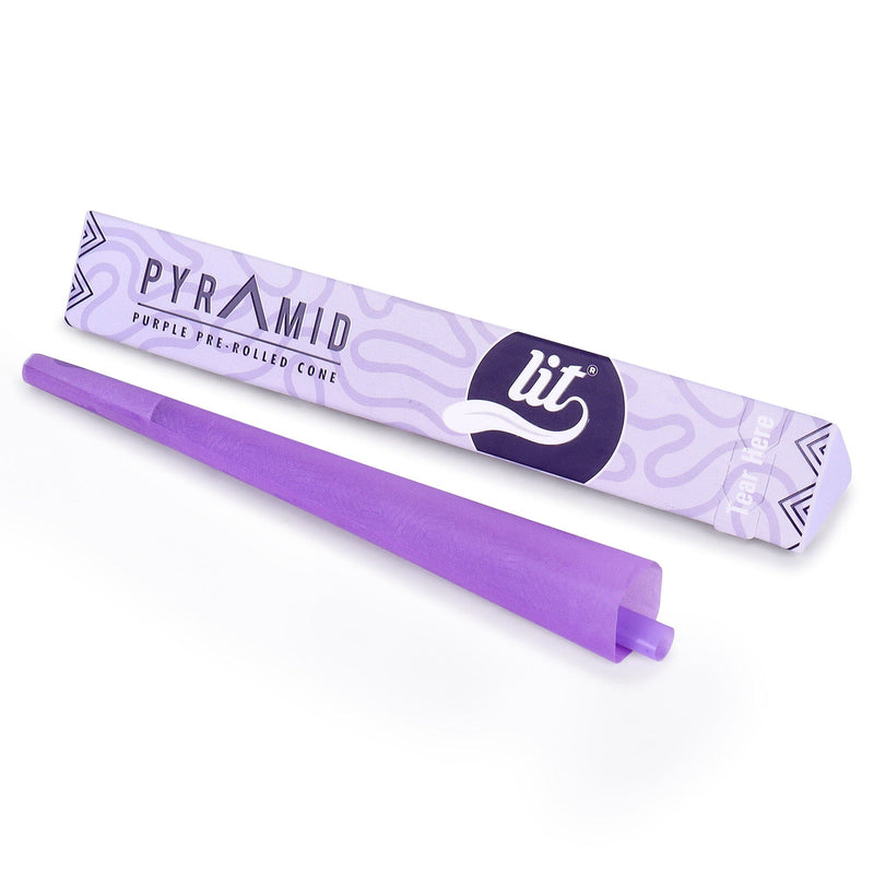 Load image into Gallery viewer, Buy Lit - Pyramid Purple Pre Rolled Cone Pre-rolled Cone | Slimjim India
