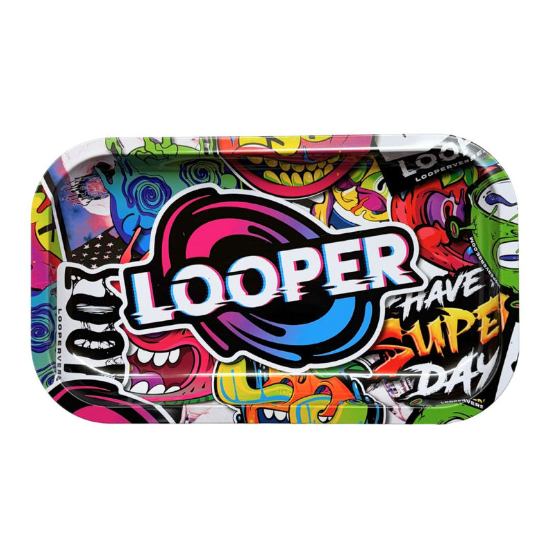 Load image into Gallery viewer, Buy Looper - Medium Rolling Tray Rolling Tray | Slimjim India
