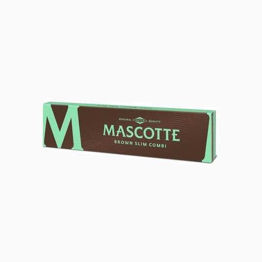 Buy Mascotte - Brown Slim Combi Rolling Paper + Tips Rolling Papers + Tips | Slimjim India