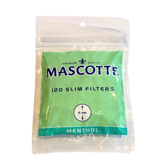 Buy Mascotte - Menthol Slim Filters (6mm) Filter Tips | Slimjim India