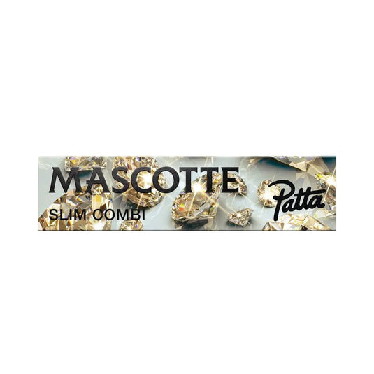 Buy Mascotte x Patta Brown Slim Combi Rolling Paper + Tips Rolling Papers + Tips | Slimjim India