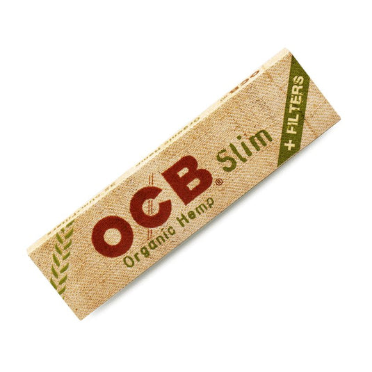 Buy OCB - Organic Hemp King Slim + Tips King Size Skins | Slimjim India