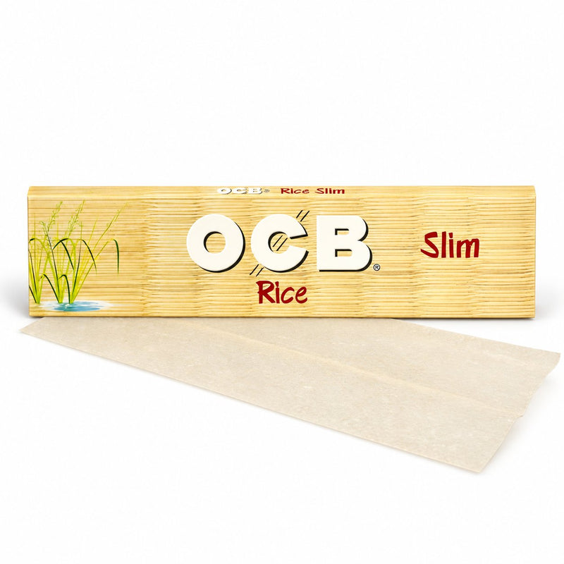 Load image into Gallery viewer, Buy OCB - Rice King Size Slim Rolling Papers Rolling Paper | Slimjim India
