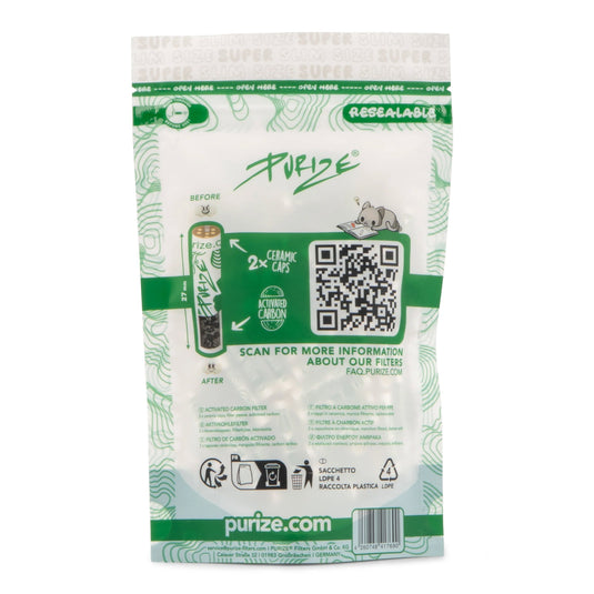 Buy Purize Super Slim Filters - (5MM) (Pack of 111) Active Charcoal Filter | Slimjim India