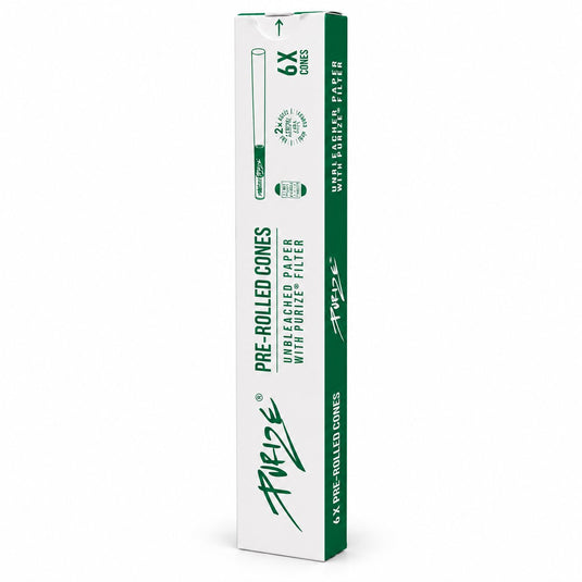 Buy Purize - XTRA Slim Carbon Filters Pre Rolled Cones (Pack of 6) Active Charcoal Filter | Slimjim India