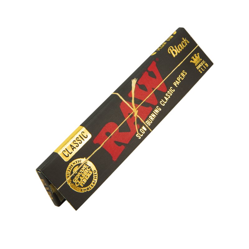 Load image into Gallery viewer, Buy Raw Black KS - Paper Paraphernalia | Slimjim India
