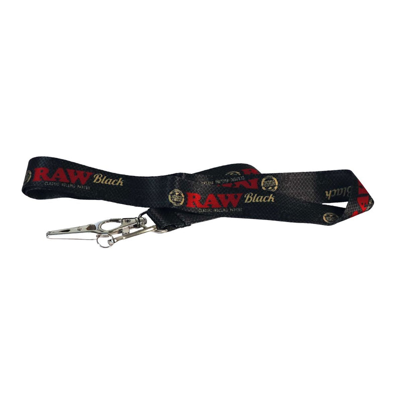 Load image into Gallery viewer, Buy RAW - Black Lanyard Lanyard | Slimjim India

