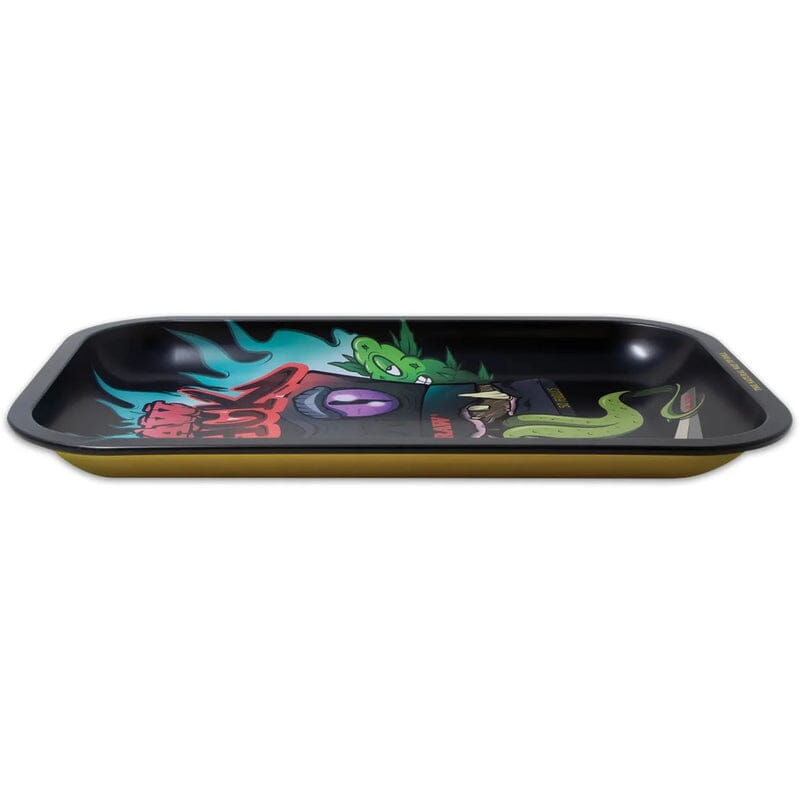 Load image into Gallery viewer, Buy Raw - Black Monster Rolling Tray (Small) Rolling Tray | Slimjim India
