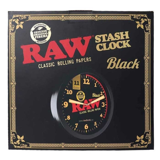 Buy Raw - Black Stash Wall Clock Clock | Slimjim India