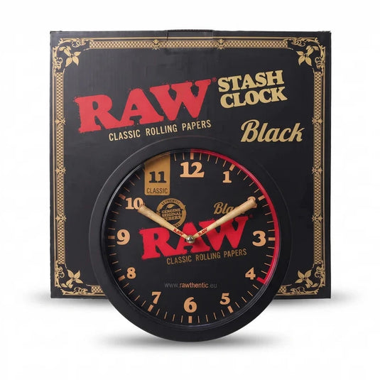 Buy RAW Black Stash Wall Clock | Slimjim India