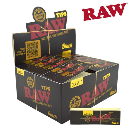 Buy Raw Black - Tips Paraphernalia 50 | Slimjim India