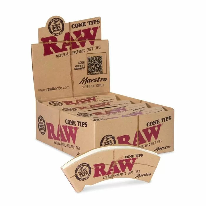 Load image into Gallery viewer, Buy RAW Cone Tips - Maestro Paraphernalia 24 | Slimjim India
