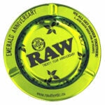 Buy RAW Emerald 20th Anniversary Metal Ashtray Accessories | Slimjim India