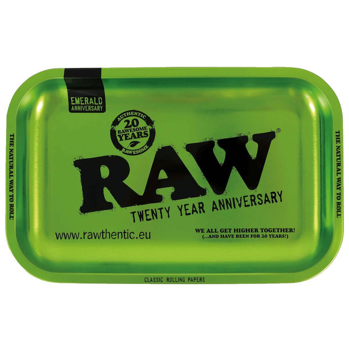 Buy RAW - Emerald Green Rolling Tray (Small) Rolling Tray | Slimjim India