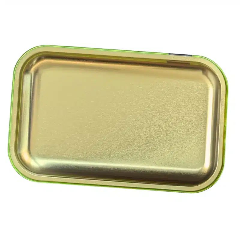 Load image into Gallery viewer, Buy RAW - Emerald Green Rolling Tray (Small) Rolling Tray | Slimjim India
