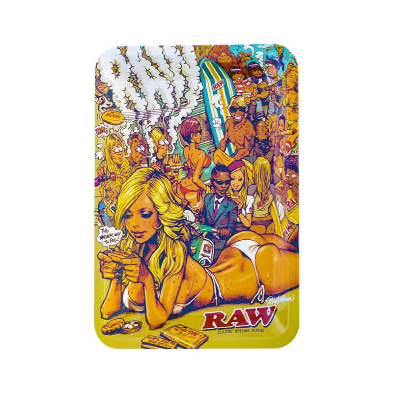 Load image into Gallery viewer, Buy RAW - RJB Summer Rolling Tray Rolling Tray Small | Slimjim India
