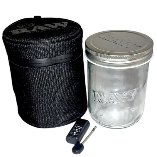 Buy RAW - Smell Proof Mason Jar stash Jar | Slimjim India