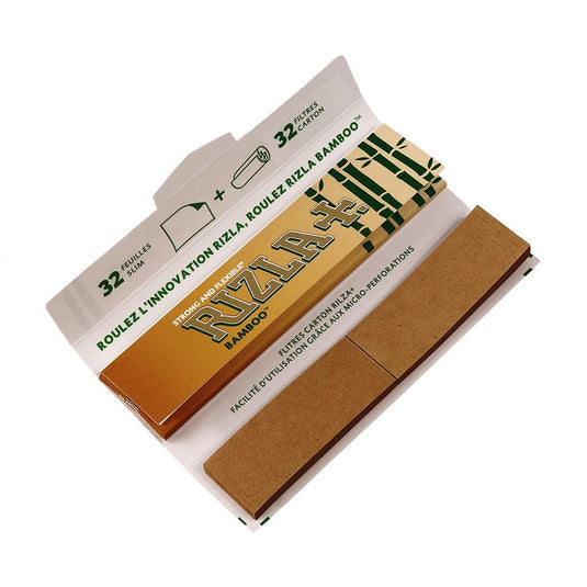 Buy Rizla - Combi Bamboo King Size + Tips Paraphernalia | Slimjim India