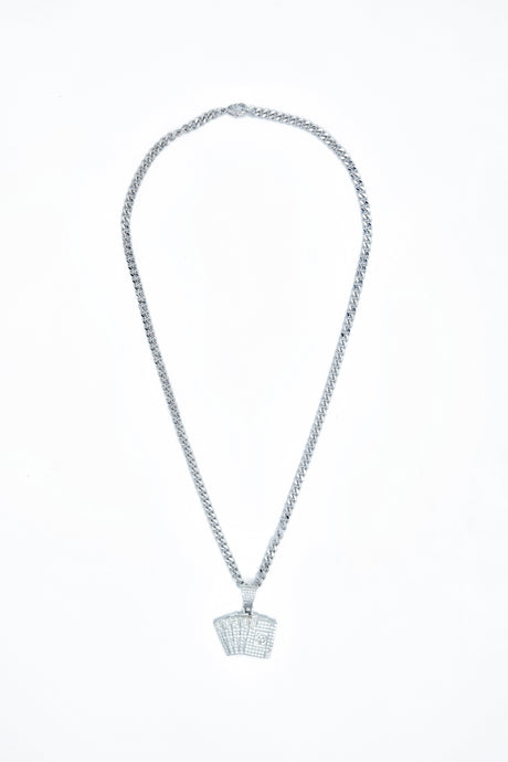 Buy ROYAL FLUSH CARD PENDANT CHAIN PENDANT | Slimjim India