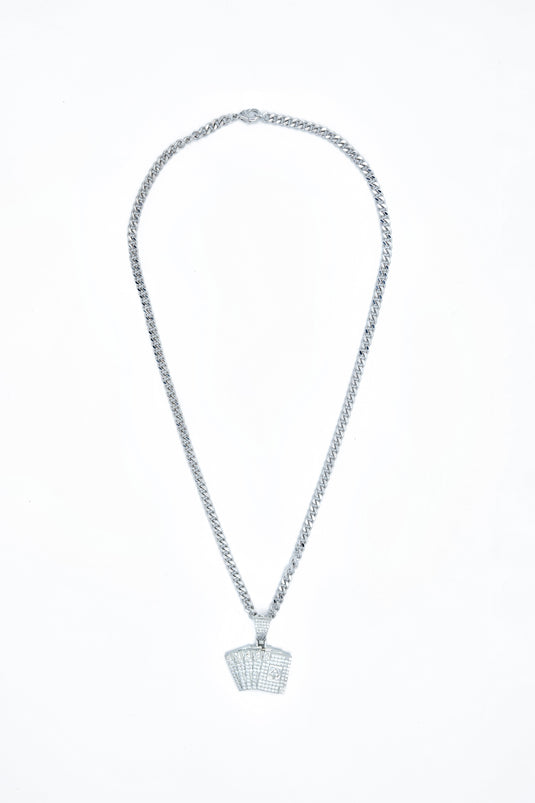 Buy ROYAL FLUSH CARD PENDANT CHAIN PENDANT | Slimjim India