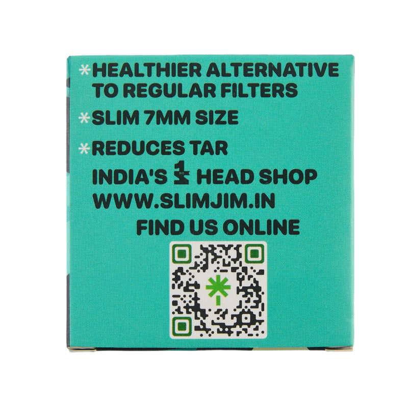 Load image into Gallery viewer, Buy Slimjim - Aztec Carbon Filters (7MM) (Pack of 50) Filters &amp; Screens | Slimjim India
