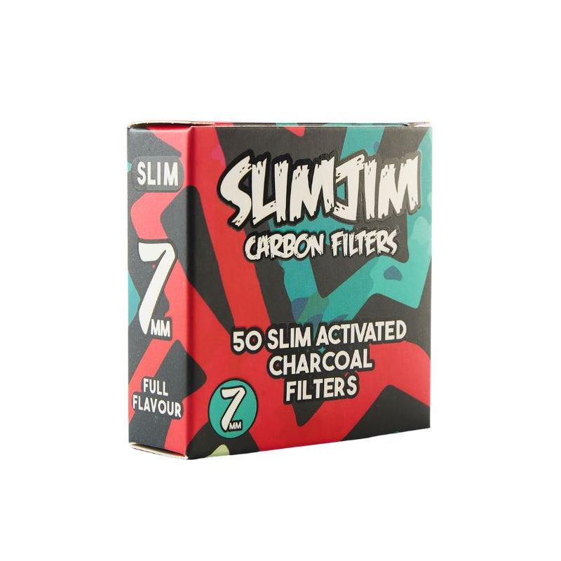 Load image into Gallery viewer, Buy Slimjim - Aztec Carbon Filters (7MM) (Pack of 50) Filters &amp; Screens | Slimjim India
