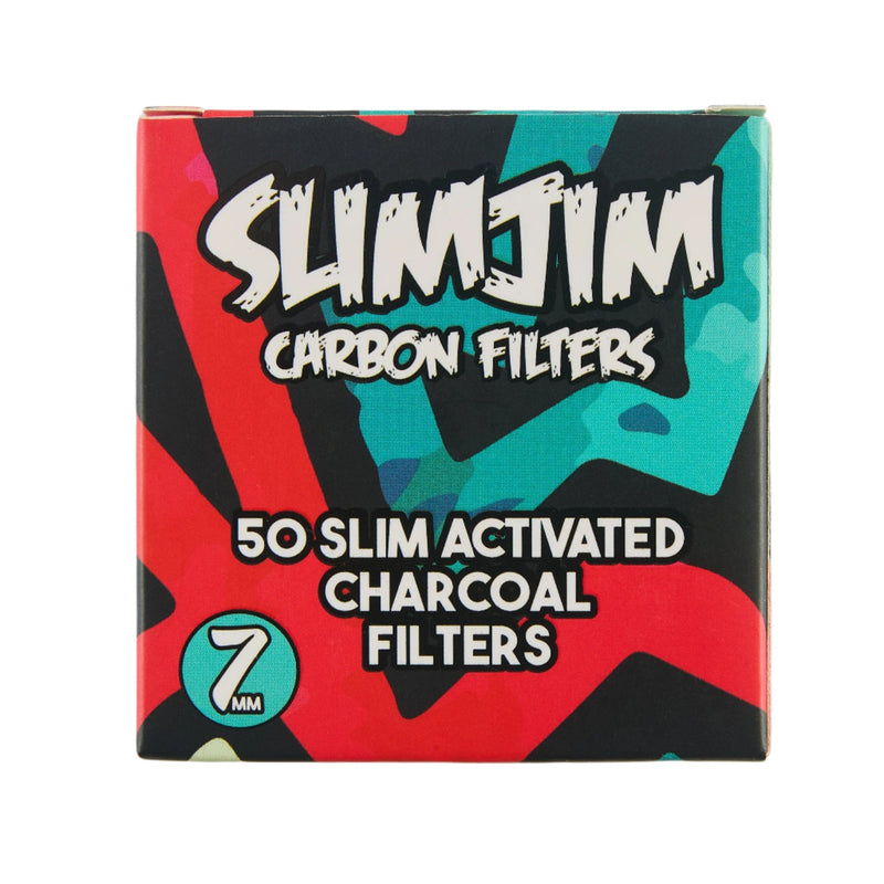 Load image into Gallery viewer, Buy Slimjim - Aztec Carbon Filters (7MM) (Pack of 50) Filters &amp; Screens | Slimjim India
