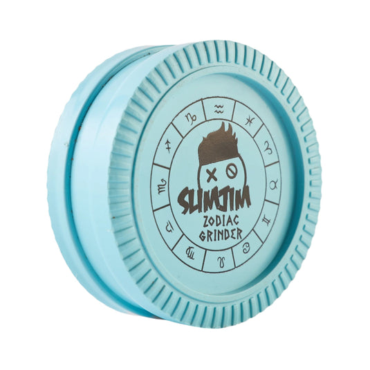 Buy Slimjim - Biodegradable Zodiac Grinder (Blue) (2 Part) Grinder | Slimjim India