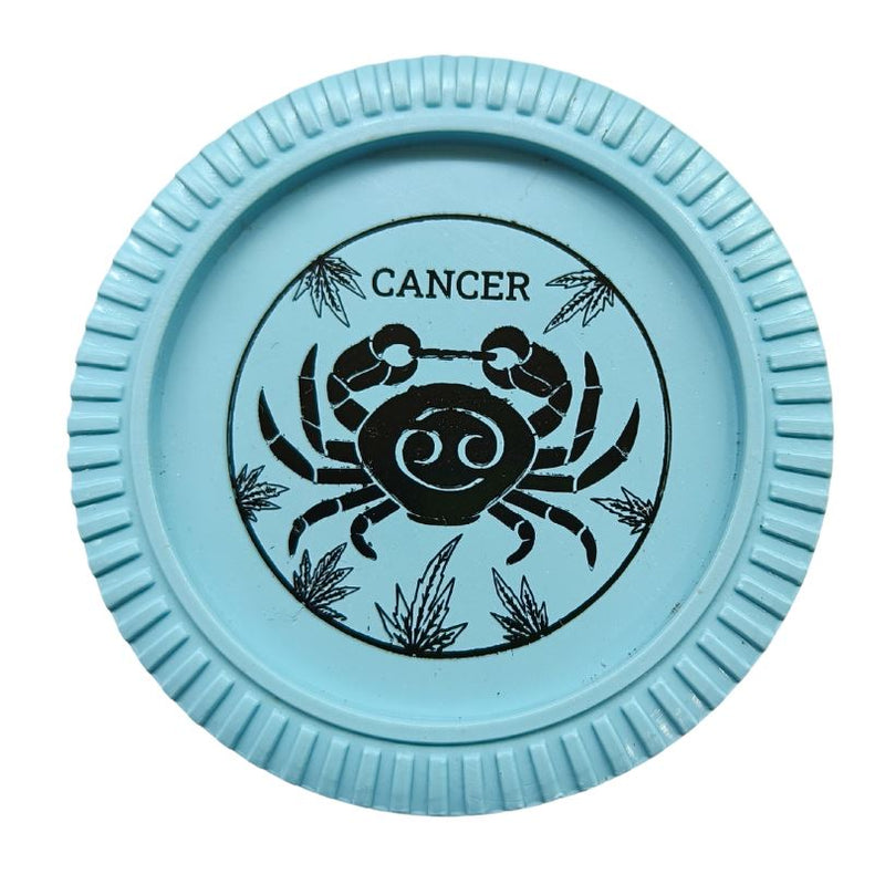 Load image into Gallery viewer, Buy Slimjim - Biodegradable Zodiac Grinder (Blue) (2 Part) Grinder Cancer | Slimjim India
