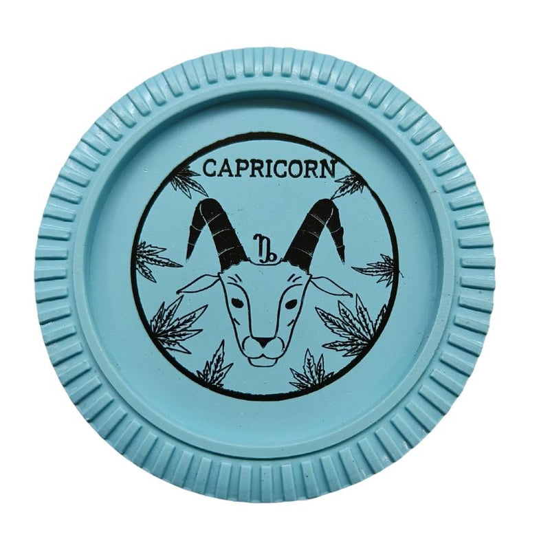 Load image into Gallery viewer, Buy Slimjim - Biodegradable Zodiac Grinder (Blue) (2 Part) Grinder Capricorn | Slimjim India
