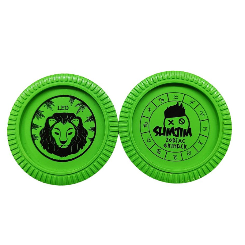 Load image into Gallery viewer, Buy Slimjim - Biodegradable Zodiac Grinder (Green) (2 Part) Grinder | Slimjim India
