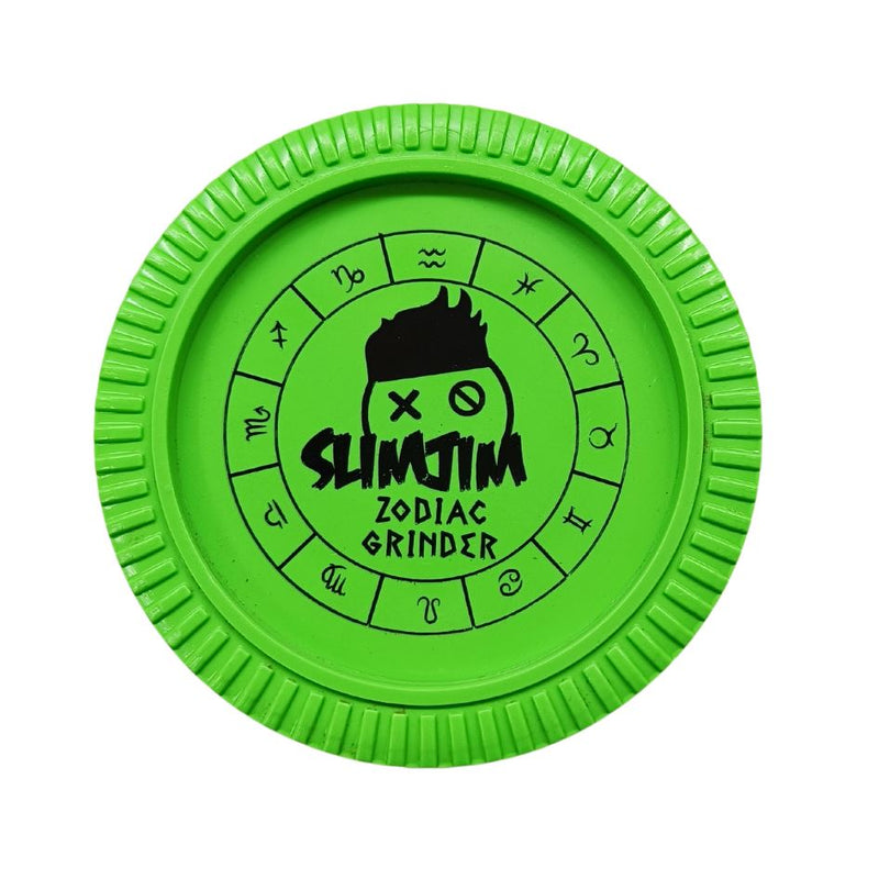 Load image into Gallery viewer, Buy Slimjim - Biodegradable Zodiac Grinder (Green) (2 Part) Grinder | Slimjim India
