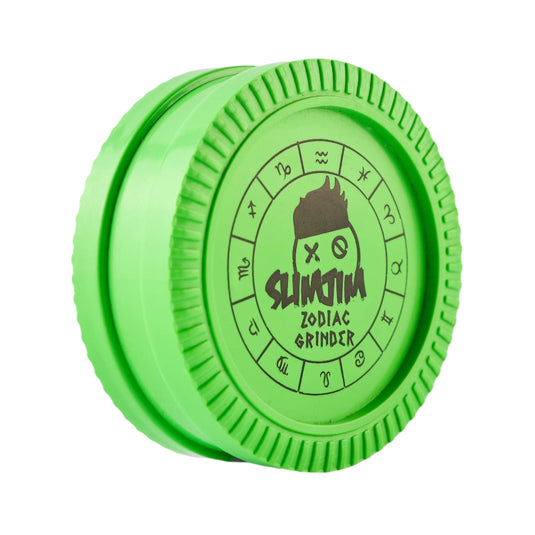 Buy Slimjim - Biodegradable Zodiac Grinder (Green) (2 Part) Grinder | Slimjim India