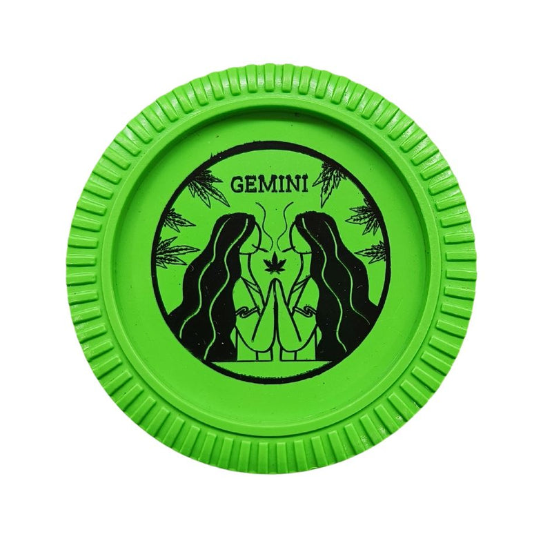 Load image into Gallery viewer, Buy Slimjim - Biodegradable Zodiac Grinder (Green) (2 Part) Grinder Gemini | Slimjim India
