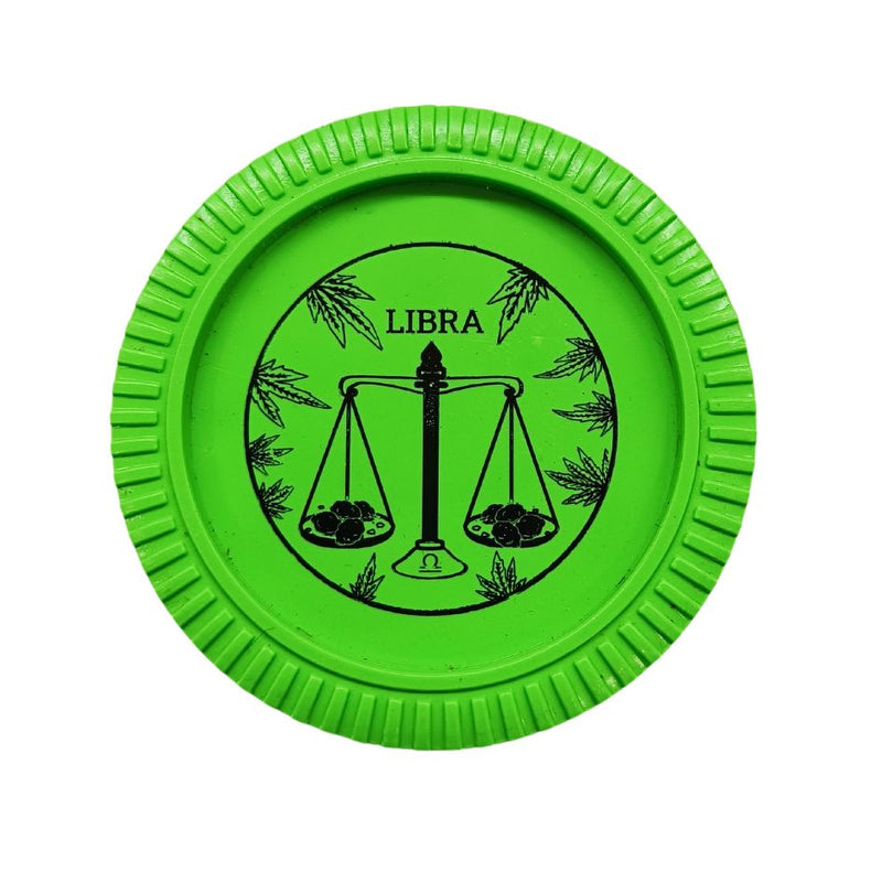 Load image into Gallery viewer, Buy Slimjim - Biodegradable Zodiac Grinder (Green) (2 Part) Grinder Libra | Slimjim India
