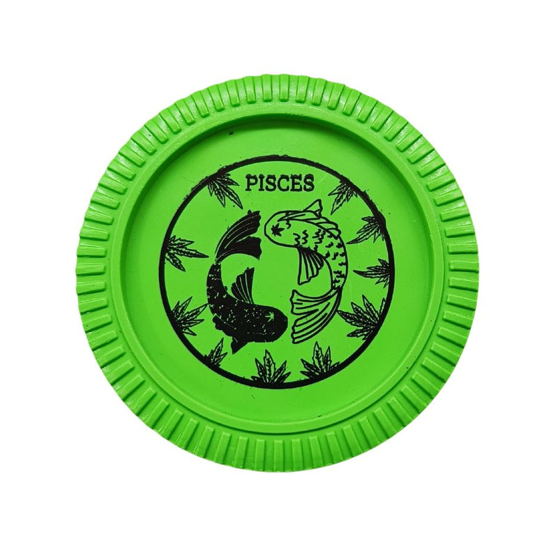 Load image into Gallery viewer, Buy Slimjim - Biodegradable Zodiac Grinder (Green) (2 Part) Grinder Pisces | Slimjim India
