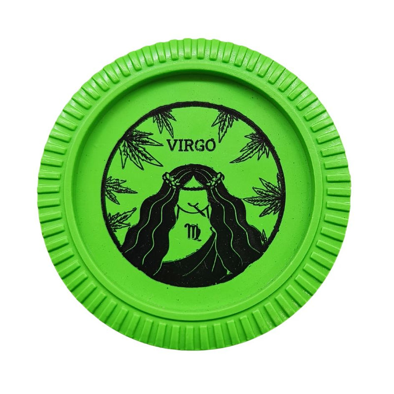 Load image into Gallery viewer, Buy Slimjim - Biodegradable Zodiac Grinder (Green) (2 Part) Grinder Virgo | Slimjim India
