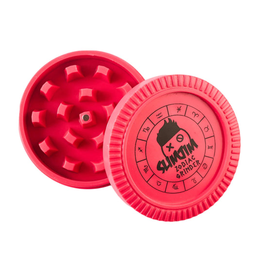 Buy Slimjim - Biodegradable Zodiac Grinder (Pink) (2 Part) Grinder | Slimjim India