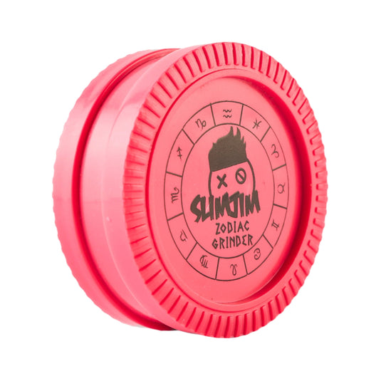 Buy Slimjim - Biodegradable Zodiac Grinder (Pink) (2 Part) Grinder | Slimjim India