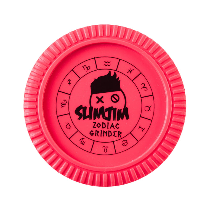 Load image into Gallery viewer, Buy Slimjim - Biodegradable Zodiac Grinder (Pink) (2 Part) Grinder | Slimjim India
