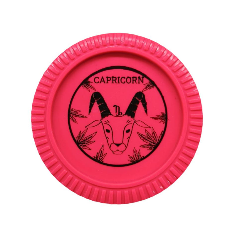 Load image into Gallery viewer, Buy Slimjim - Biodegradable Zodiac Grinder (Pink) (2 Part) Grinder Capricorn | Slimjim India
