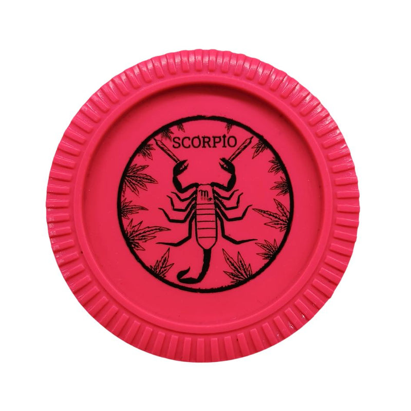 Load image into Gallery viewer, Buy Slimjim - Biodegradable Zodiac Grinder (Pink) (2 Part) Grinder Scorpio | Slimjim India
