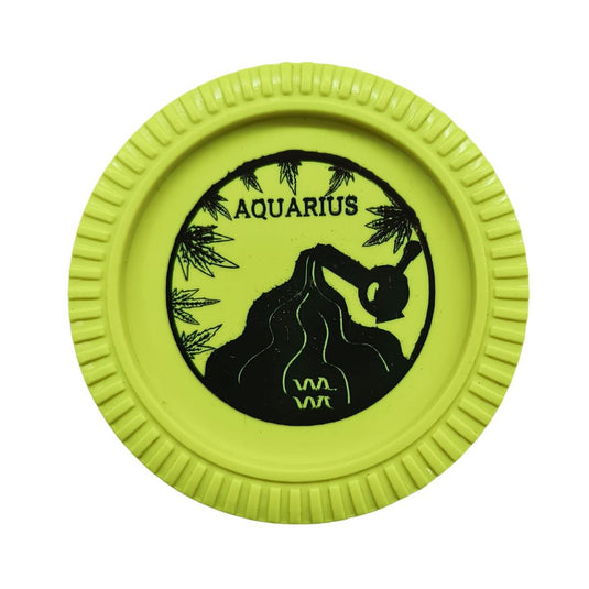 Buy Slimjim - Biodegradable Zodiac Grinder (Yellow) (2 Part) Grinder Aquarius | Slimjim India