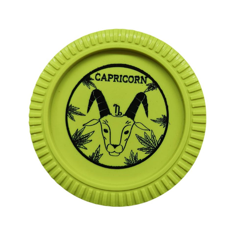 Load image into Gallery viewer, Buy Slimjim - Biodegradable Zodiac Grinder (Yellow) (2 Part) Grinder Capricorn | Slimjim India
