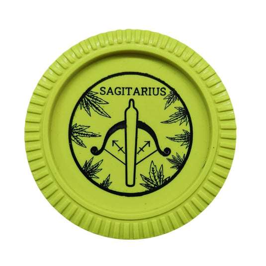 Buy Slimjim - Biodegradable Zodiac Grinder (Yellow) (2 Part) Grinder Sagittarius | Slimjim India