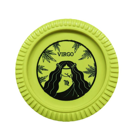 Buy Slimjim - Biodegradable Zodiac Grinder (Yellow) (2 Part) Grinder Virgo | Slimjim India